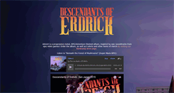 Desktop Screenshot of descendantsoferdrick.com